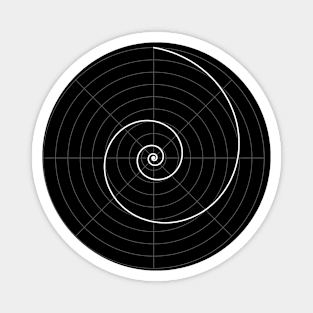 logarithmic spiral Magnet